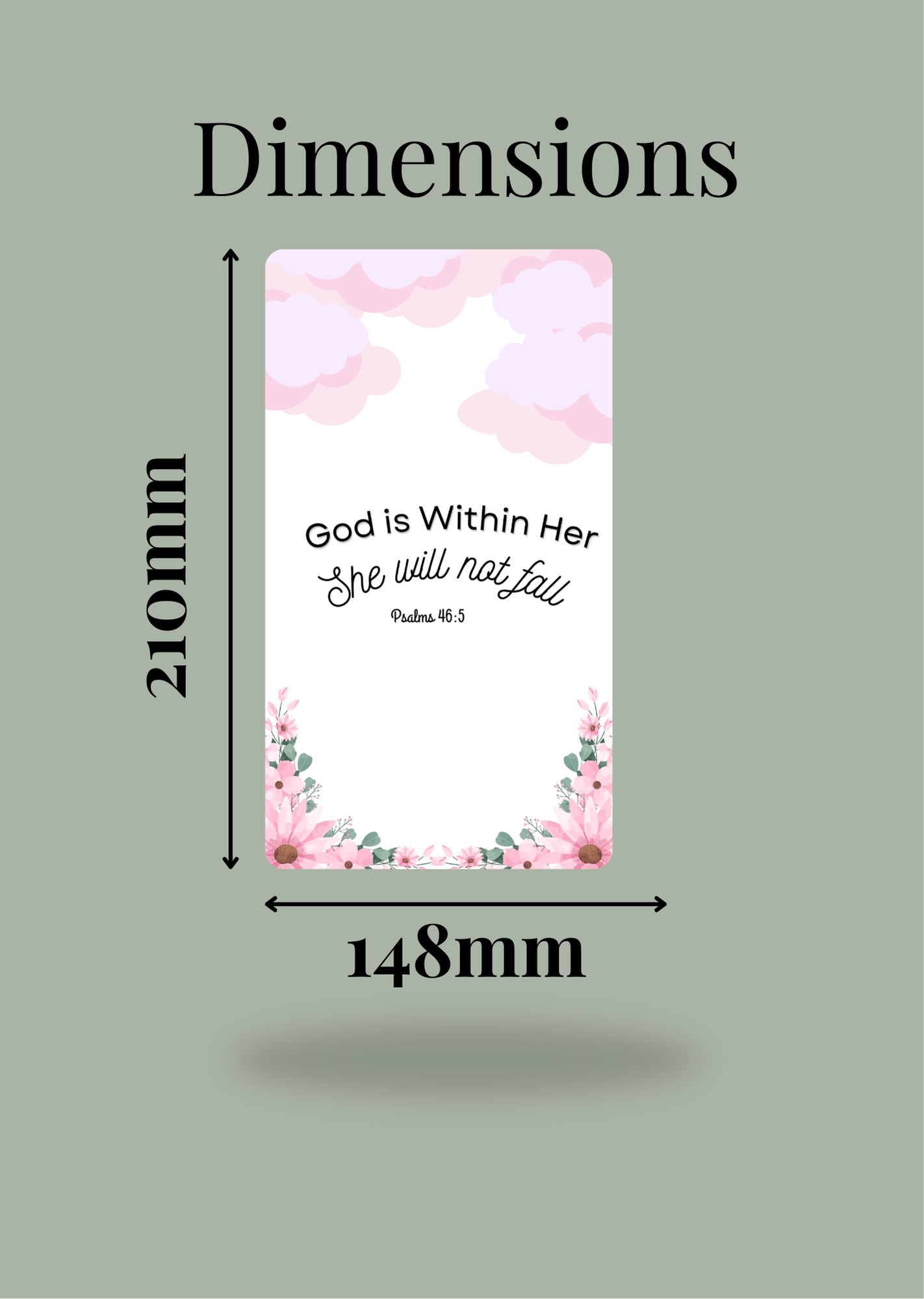 Psalms 46:5 Poster