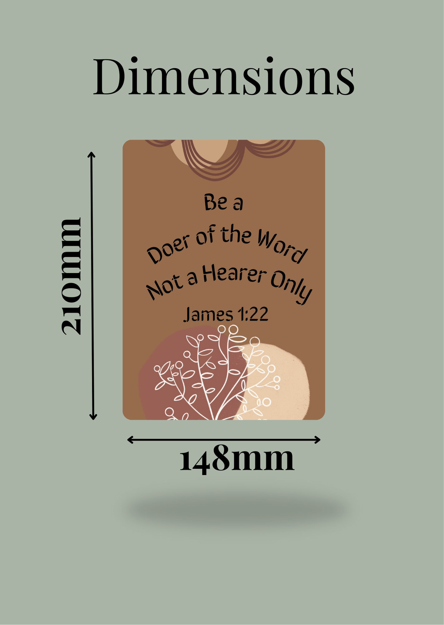 James 1:22 Poster