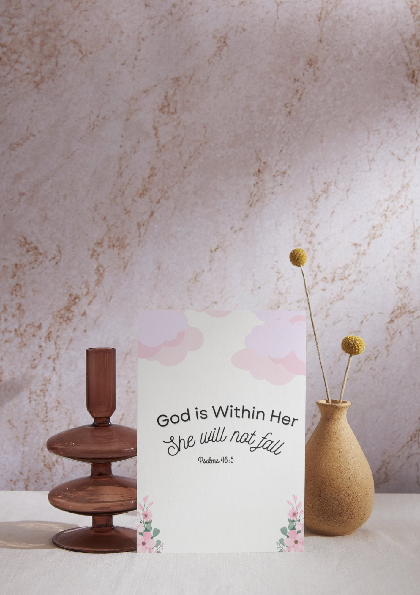 Psalms 46:5 Poster