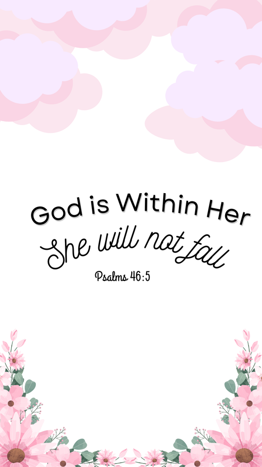 Psalms 46:5 Poster
